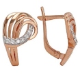 Серьги с фианитом 02-1686-03 2010 г инфо 1760w.