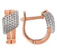 Серьги с фианитом 22420 2010 г инфо 1847w.