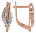 Серьги с фианитом 24861 2009 г инфо 1864w.
