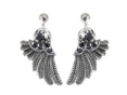 Серьги, серебро 925, оникс 035 01 21sp-00190 2010 г инфо 10619w.