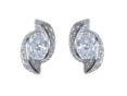 Серьги, серебро 925, циркон 020 01 21sk-00281 2010 г инфо 10628w.