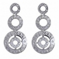 Серьги, серебро 925 циркон 012 01 21sp-00148 2010 г инфо 10827w.