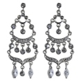 Серьги, серебро 925, циркон 012 01 21-03248 2010 г инфо 10832w.
