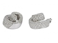 Серьги-пуссеты, серебро 925, циркон 001 01 21-01857 2009 г инфо 10838w.