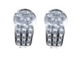Серьги, серебро 925, циркон 001 01 21-02831 2010 г инфо 10849w.