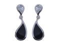 Серьги, серебро 925 циркон, эмаль 004 01 21sk-00195 2010 г инфо 10949w.