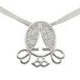 Колье с фианитом TED LAPIDUS 00-8061-07 2009 инфо 11095w. 