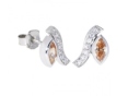Серьги, серебро 925, циркон 006 01 21sk-00452 2009 г инфо 11332w.