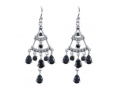 Серьги, серебро 925, оникс 020 01 21-02886 2010 г инфо 11335w.