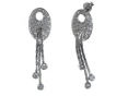 Серьги, серебро 925, циркон 019 01 21-02898 2010 г инфо 11366w.