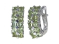 Серьги, серебро 925, хризолит 003 01 21sk-00075 2010 г инфо 11374w.