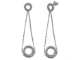 Серьги, серебро 925, циркон 019 01 21-02897 2010 г инфо 11383w.