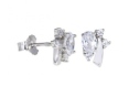 Серьги, серебро 925, циркон 006 01 21sk-00484 2009 г инфо 11425w.