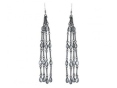 Серьги, серебро 925, циркон 019 01 21-02922 2010 г инфо 11511w.