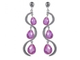 Серьги, серебро 925, турмалин синт 004 01 21-03395 2009 г инфо 11512w.