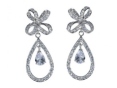 Серьги, серебро 925, циркон 019 01 21sp-00101 2010 г инфо 11569w.